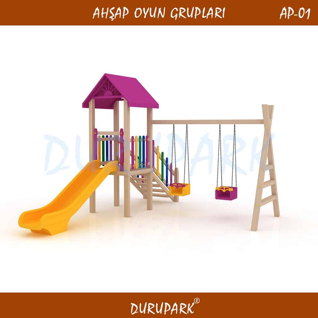AP01- Wood Playground Areas