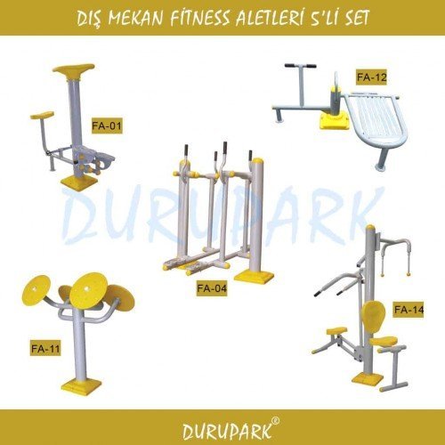 Outdoor Fitness Equipment 5 Pieces