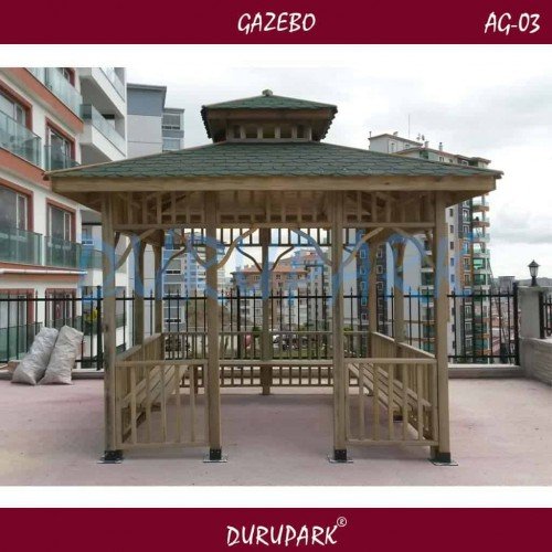 AG03 - Kare 3mx3m Gazebo