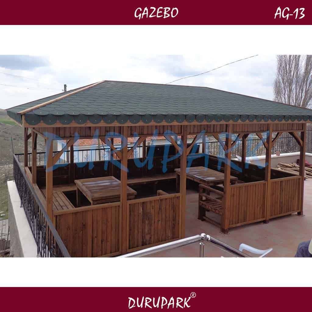 AG13 - Dikdörtgen 7mx3,5m Gazebo