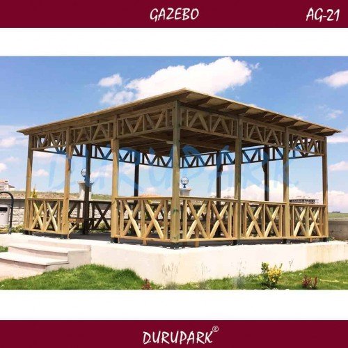 AG21 - Kare 5mx5m Gazebo