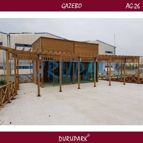AG26 - Ahşap Kafeterya